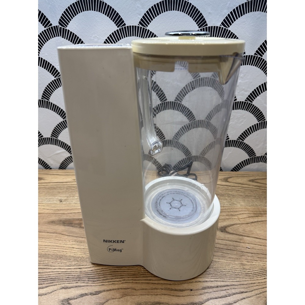 Nikken PiMag Water Optimizer Base And Pitcher Only Water Treatment Unit NK308